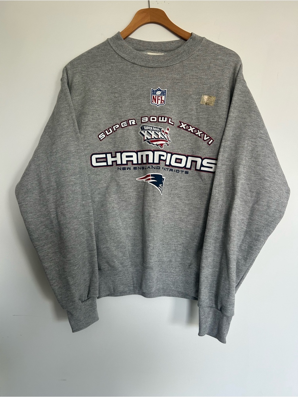 Vintage New England Patriots Sweatshirt
